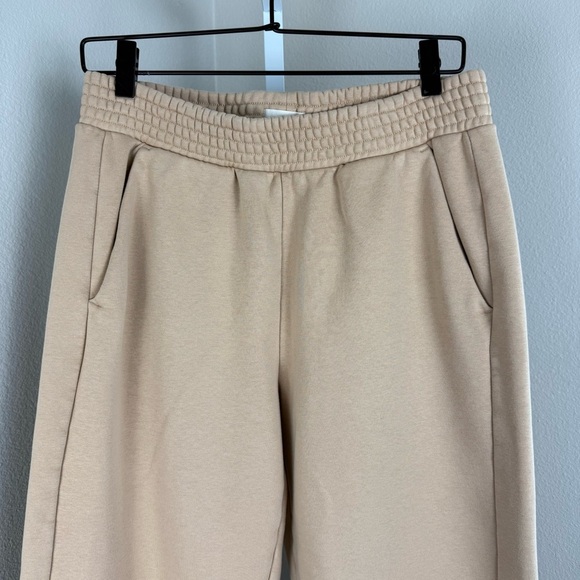 Pact Courtside Classic Sweatpants in Ginger Root Tan Beige size Large - Picture 3 of 11